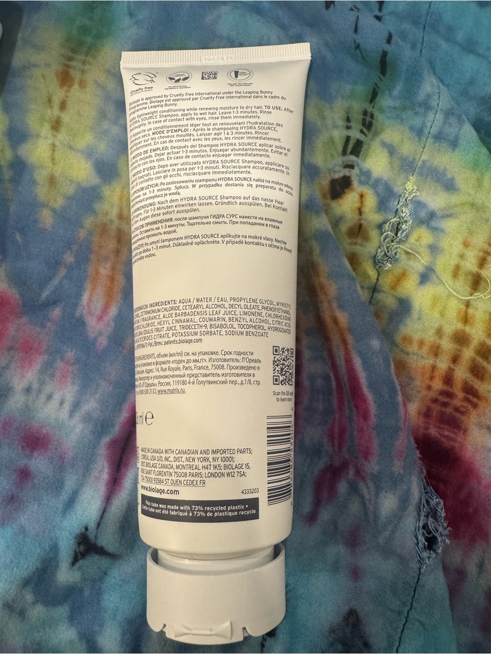 Biolage HydraSource Trio- Hydration Shampoo, Conditioning Balm & deep treatment - Picture 5 of 7